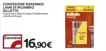 Coop Gillette Confezione Risparmio Lame Di Ricambio offerta