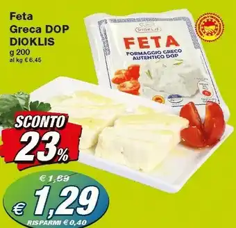 Prix Quality Feta Greca Dop Dioklis offerta