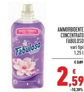 Conad Superstore Fabuloso Ammorbidente Concentrato offerta