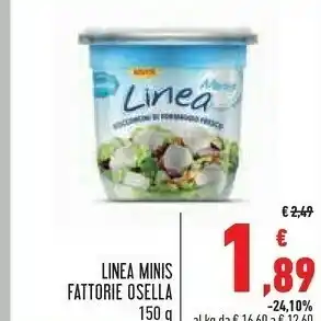 Conad Superstore Fattorie Osella Linea Minis offerta
