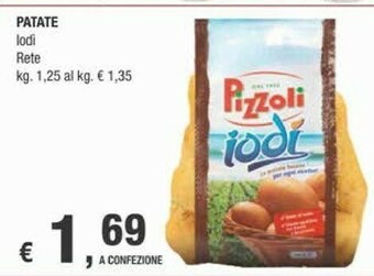 Crai Pizzoli Patate Iodì 1500 G(ml) offerta