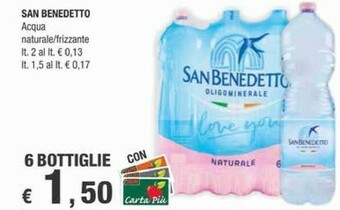 Crai San Benedetto Acqua Naturale/ Frizzante offerta