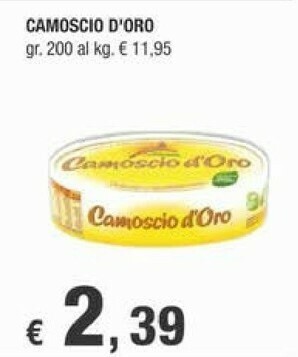 Crai Camoscio d'Oro Formaggio offerta