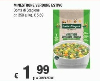 Crai Bontà di stagione Minestrone Verdure Estivo offerta