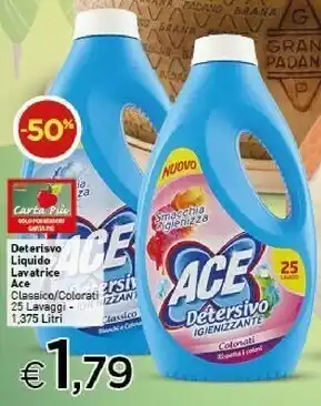 Crai Ace Deterisvo Liquido Lavatrice offerta