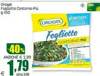 Elite Orogel Fogliotto Il Benessere offerta