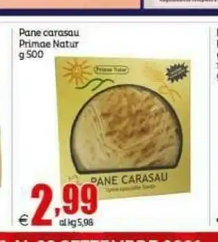 Primae natur Pane Carasau 500 G(ml)