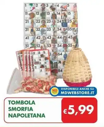 TOMBOLA SMORFIA NAPOLETANA
