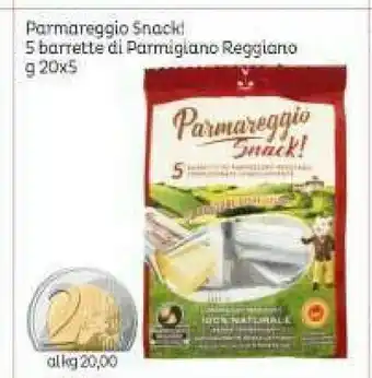 Parmareggio 5 Snack Di Parmigiano Reggiano 100 G(ml)