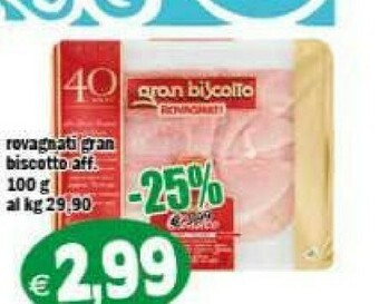 Gros Rovagnati Prosciutto cotto offerta