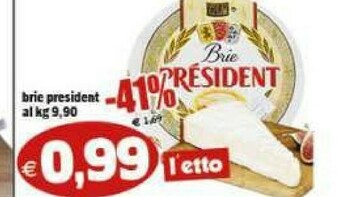 Gros Prèsident Brie offerta