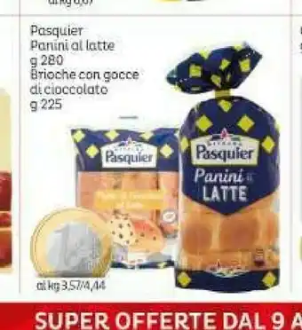 Elite Pasquier 8 Brioches Con Gocce Di Cioccolato 280 G(ml) offerta