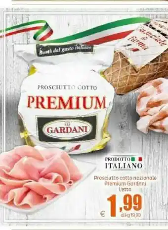 Elite Gardani Prosciutto Cotto Nazionale Premium offerta