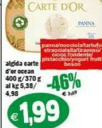Gros Algida Gelati algida offerta