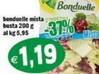 Gros Bonduelle Insalata offerta