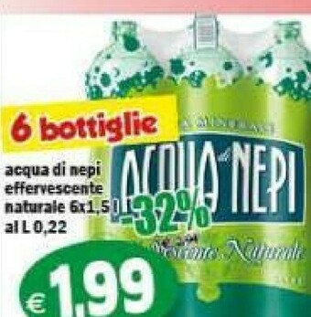 Gros Acqua di nepi Acqua offerta