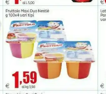 Elite Nestlè Fruttolo Maxi Duo 400 G(ml) offerta