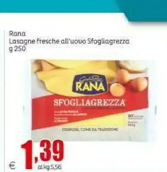 Elite Rana Lasagne Fresche All'Uovo Sfogliagrezza offerta