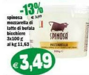 Gros Spinosa Mozzarella di bufala offerta