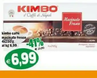 Il Castoro Supermercati Kimbo Caffè offerta