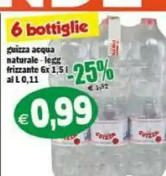 Il Castoro Supermercati Guizza Acqua offerta