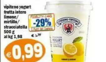 Il Castoro Supermercati Vipiteno Yogurt offerta