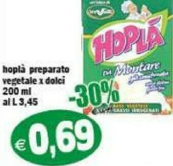 Il Castoro Supermercati Hoplà Panna offerta
