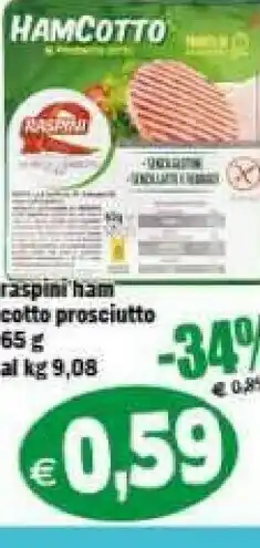 Il Castoro Supermercati Raspini Hamburger offerta
