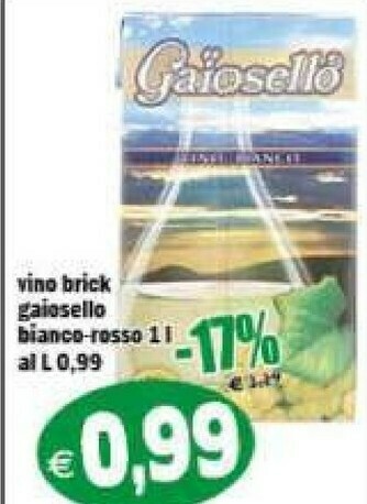 Il Castoro Supermercati Vino offerta