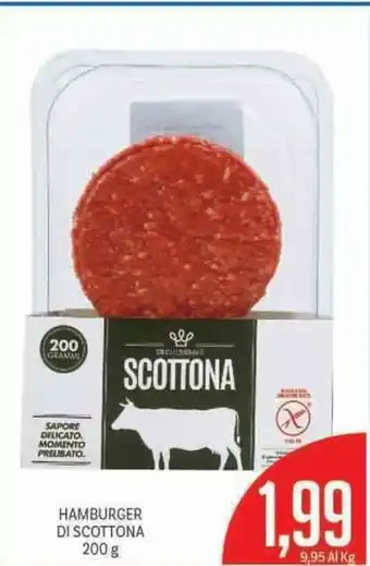 Supermercati Piccolo Hamburger Di Scottona 200g offerta