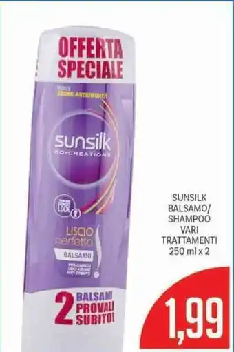 Supermercati Piccolo Sunsilk Balsamo/Shampoo Vari Trattamenti 250 ml x 2 offerta
