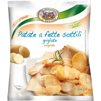 Qui Discount Patate fette sottili grigliate surgelate 450 gr offerta
