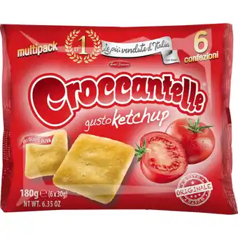 Qui Discount Croccantelle bacon/ ketchup mlpk 6 buste 180 gr offerta