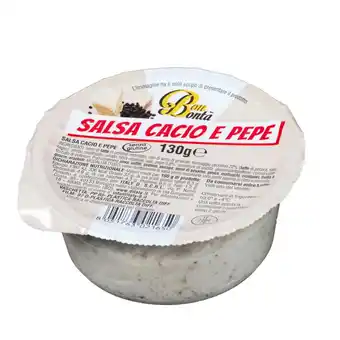 Sugo cacio e pepe bon bonta' 130 gr