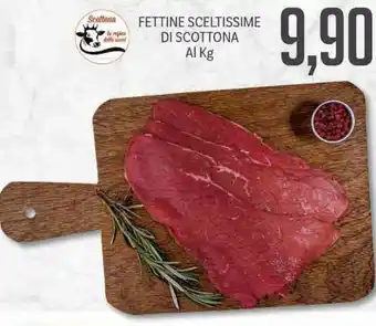 Supermercati Piccolo Fettine Sceltissime Di Scottona offerta