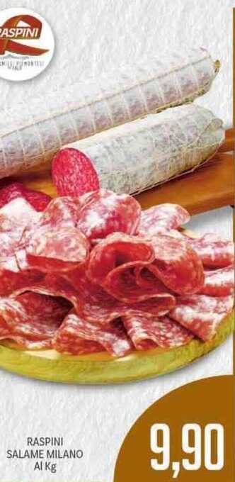 Supermercati Piccolo Raspini Salame Milano offerta