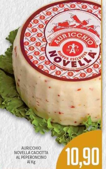 Supermercati Piccolo Auricchio Novella Caciotta Al Peperoncino offerta