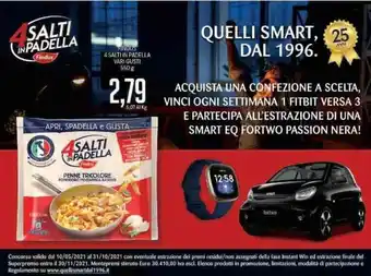 Supermercati Piccolo Findus 4 Salti In Padella Vari Gusti 550 g offerta