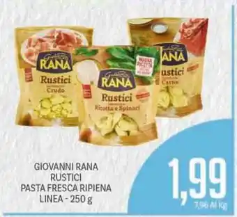 Supermercati Piccolo Giovanni Rana Rustici Pasta Fresca Ripiena Linea - 250 g offerta