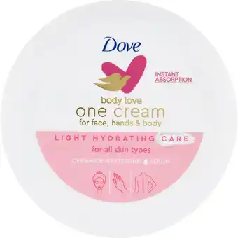 Crema corpo dove