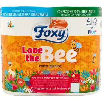 Spazio Conad Carta igienica love the bee foxy offerta