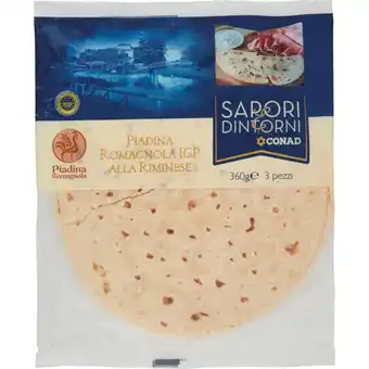 Spazio Conad Piadina romagnola igp alla riminese sapori&dintorni conad offerta