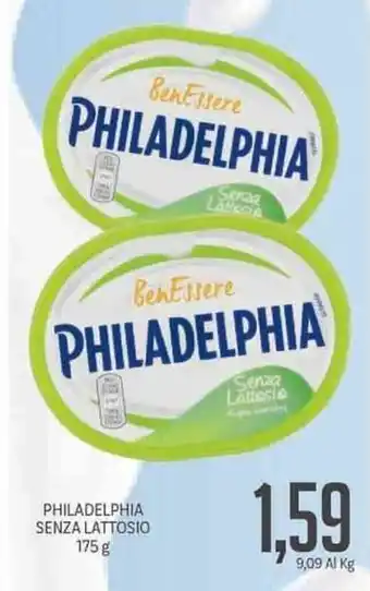 Supermercati Piccolo Philadelphia Senza Lattosio 175 g offerta