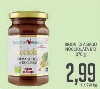 Supermercati Piccolo Rigoni Di Asiago Nocciolata Bio 270 g offerta