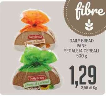 Supermercati Piccolo Daily Bread Pane Segale/4 Cereali 500 g offerta