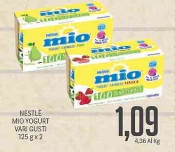 Supermercati Piccolo Nestlè Mio Yogurt Vari Gusti 125 g x 2 offerta