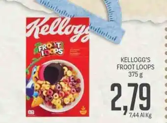Supermercati Piccolo Kellogg's Froot Loops 375 g offerta