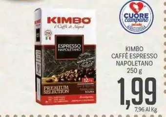 Supermercati Piccolo Kimbo Caffè Espresso Napoletano 250 g offerta