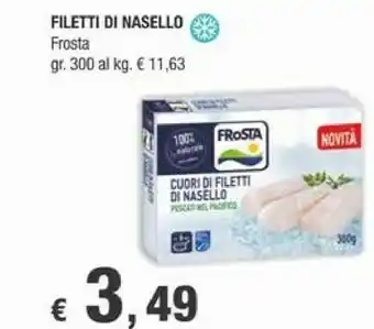 Crai Frosta Filetti Di Nasello offerta