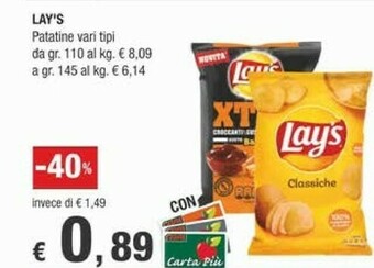Crai Lay's - Classiche offerta